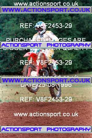 Photo: V8F2453-29 ActionSport Photography 25/08/1996 AMCA Hereford MXC - Bacton _3_250-750Seniors #21