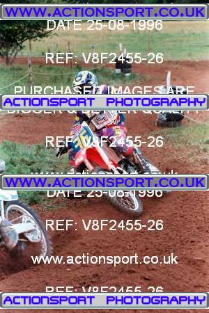 Photo: V8F2455-26 ActionSport Photography 25/08/1996 AMCA Hereford MXC - Bacton _5_125Seniors-125Experts #36