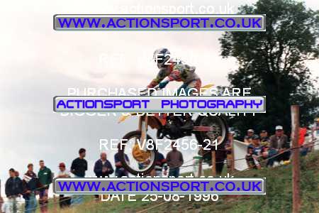 Photo: V8F2456-21 ActionSport Photography 25/08/1996 AMCA Hereford MXC - Bacton _5_125Seniors-125Experts #68