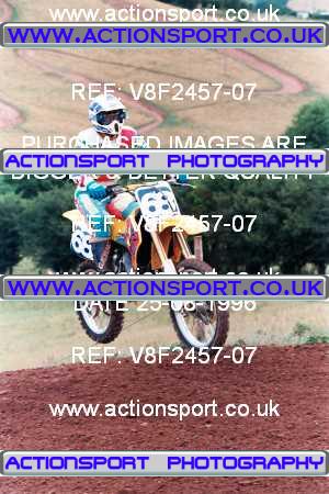 Photo: V8F2457-07 ActionSport Photography 25/08/1996 AMCA Hereford MXC - Bacton _5_125Seniors-125Experts #68