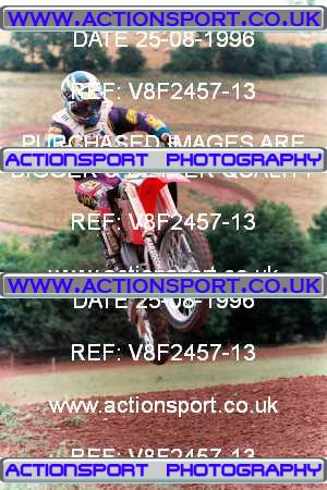 Photo: V8F2457-13 ActionSport Photography 25/08/1996 AMCA Hereford MXC - Bacton _5_125Seniors-125Experts #36