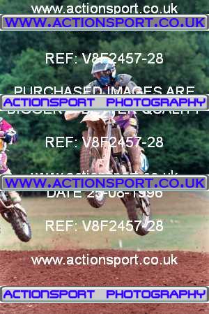 Photo: V8F2457-28 ActionSport Photography 25/08/1996 AMCA Hereford MXC - Bacton _5_125Seniors-125Experts #62