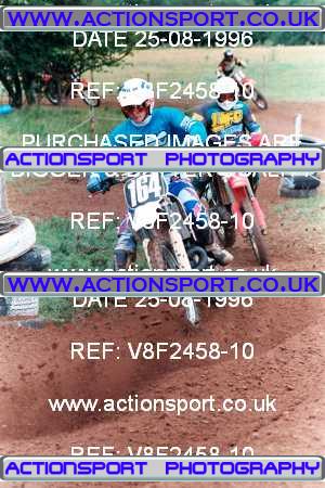Photo: V8F2458-10 ActionSport Photography 25/08/1996 AMCA Hereford MXC - Bacton _6_JuniorsUnlimitedGroup2 #164