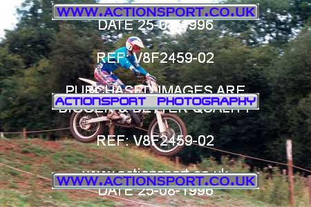 Photo: V8F2459-02 ActionSport Photography 25/08/1996 AMCA Hereford MXC - Bacton _6_JuniorsUnlimitedGroup2 #164