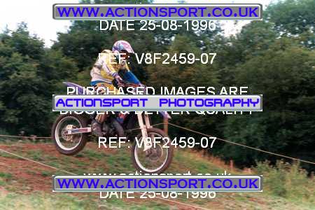 Photo: V8F2459-07 ActionSport Photography 25/08/1996 AMCA Hereford MXC - Bacton _6_JuniorsUnlimitedGroup2 #7