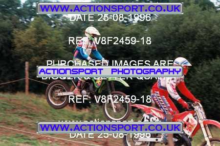 Photo: V8F2459-18 ActionSport Photography 25/08/1996 AMCA Hereford MXC - Bacton _6_JuniorsUnlimitedGroup2 #15