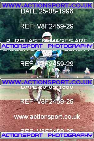 Photo: V8F2459-29 ActionSport Photography 25/08/1996 AMCA Hereford MXC - Bacton _6_JuniorsUnlimitedGroup2 #15