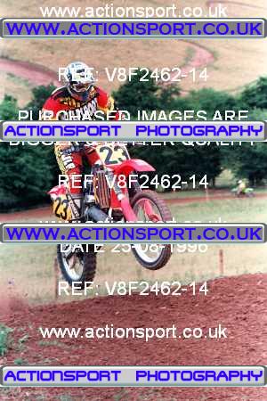 Photo: V8F2462-14 ActionSport Photography 25/08/1996 AMCA Hereford MXC - Bacton _7_250-750Experts #23