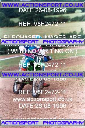 Photo: V8F2472-11 ActionSport Photography 26/08/1996 YMSA Poole & Parkstone MC 2 Day _5_100s #17