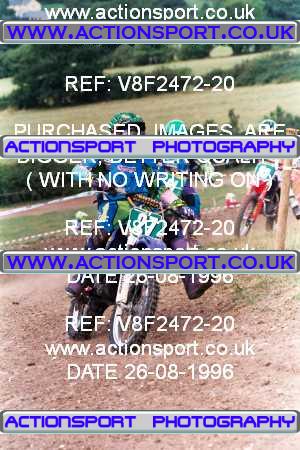Photo: V8F2472-20 ActionSport Photography 26/08/1996 YMSA Poole & Parkstone MC 2 Day _5_100s #27