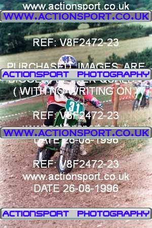 Photo: V8F2472-23 ActionSport Photography 26/08/1996 YMSA Poole & Parkstone MC 2 Day _5_100s #31