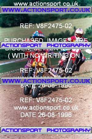 Photo: V8F2475-02 ActionSport Photography 26/08/1996 YMSA Poole & Parkstone MC 2 Day _6_80s #14