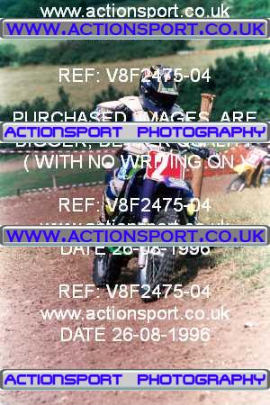 Photo: V8F2475-04 ActionSport Photography 26/08/1996 YMSA Poole & Parkstone MC 2 Day _6_80s #2