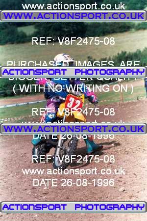 Photo: V8F2475-08 ActionSport Photography 26/08/1996 YMSA Poole & Parkstone MC 2 Day _6_80s #32