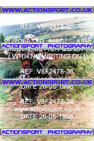 Photo: V8F2478-36 ActionSport Photography 26/08/1996 YMSA Poole & Parkstone MC 2 Day _7_60s-Cadets #8