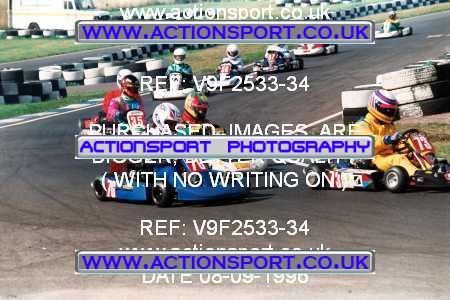 Photo: V9F2533-34 ActionSport Photography 08/09/1996 Chasewater Kart Club _2_SeniorTKM #9990
