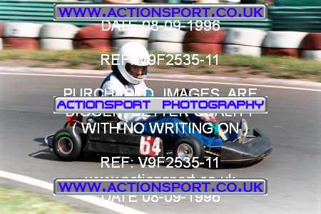 Photo: V9F2535-11 ActionSport Photography 08/09/1996 Chasewater Kart Club _2_SeniorTKM #64