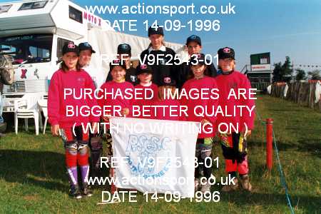 Photo: V9F2543-01 ActionSport Photography 14/09/1996 BSMA UK Schoolgirl Championship - Elsworth _7_Groups_Podiums #1