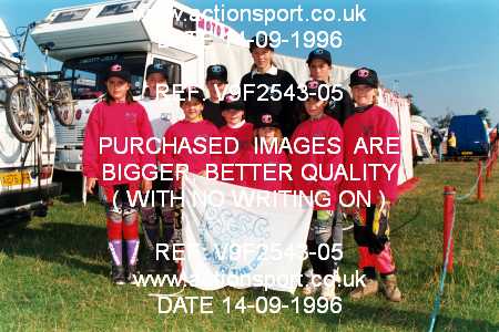 Photo: V9F2543-05 ActionSport Photography 14/09/1996 BSMA UK Schoolgirl Championship - Elsworth _7_Groups_Podiums #1