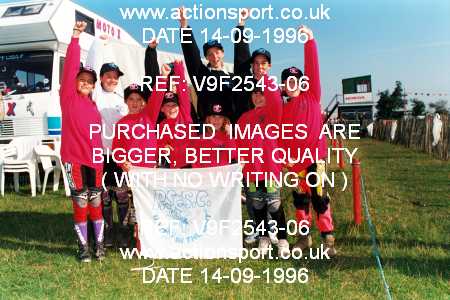Photo: V9F2543-06 ActionSport Photography 14/09/1996 BSMA UK Schoolgirl Championship - Elsworth _7_Groups_Podiums #1