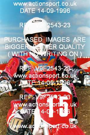 Photo: V9F2543-23 ActionSport Photography 14/09/1996 BSMA UK Schoolgirl Championship - Elsworth _3_80s #15