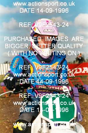 Photo: V9F2543-24 ActionSport Photography 14/09/1996 BSMA UK Schoolgirl Championship - Elsworth _4_100s #11