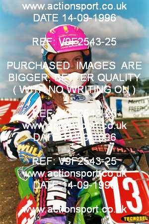 Photo: V9F2543-25 ActionSport Photography 14/09/1996 BSMA UK Schoolgirl Championship - Elsworth _3_80s #13