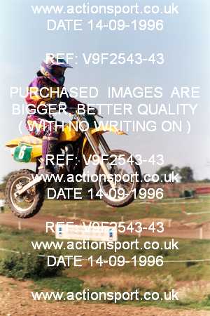 Photo: V9F2543-43 ActionSport Photography 14/09/1996 BSMA UK Schoolgirl Championship - Elsworth _4_100s #6
