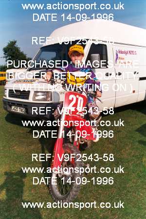 Photo: V9F2543-58 ActionSport Photography 14/09/1996 BSMA UK Schoolgirl Championship - Elsworth _3_80s #20