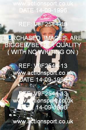 Photo: V9F2544-13 ActionSport Photography 14/09/1996 BSMA UK Schoolgirl Championship - Elsworth _2_Juniors #13