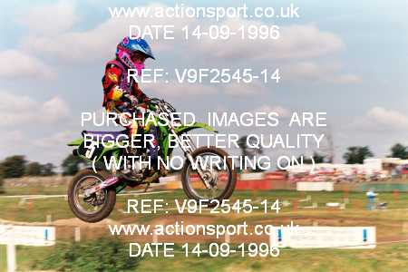 Photo: V9F2545-14 ActionSport Photography 14/09/1996 BSMA UK Schoolgirl Championship - Elsworth _2_Juniors #5