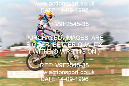 Photo: V9F2545-35 ActionSport Photography 14/09/1996 BSMA UK Schoolgirl Championship - Elsworth _4_100s #21