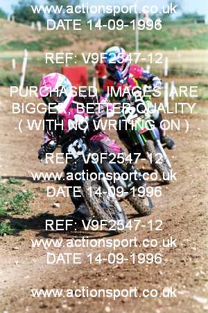 Photo: V9F2547-12 ActionSport Photography 14/09/1996 BSMA UK Schoolgirl Championship - Elsworth _2_Juniors #13