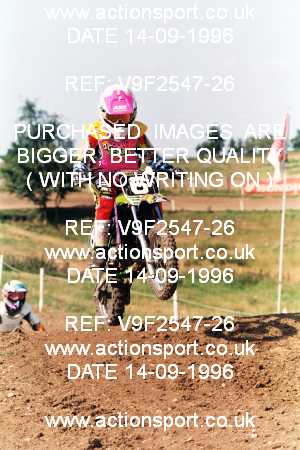 Photo: V9F2547-26 ActionSport Photography 14/09/1996 BSMA UK Schoolgirl Championship - Elsworth _2_Juniors #6