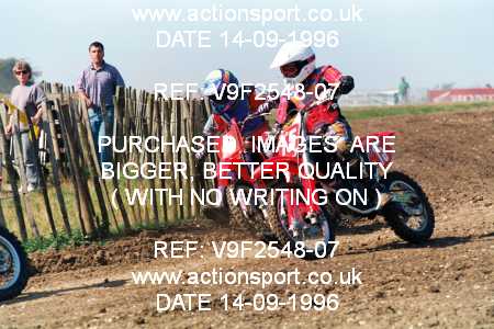 Photo: V9F2548-07 ActionSport Photography 14/09/1996 BSMA UK Schoolgirl Championship - Elsworth _3_80s #4
