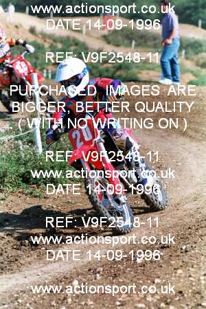 Photo: V9F2548-11 ActionSport Photography 14/09/1996 BSMA UK Schoolgirl Championship - Elsworth _3_80s #20