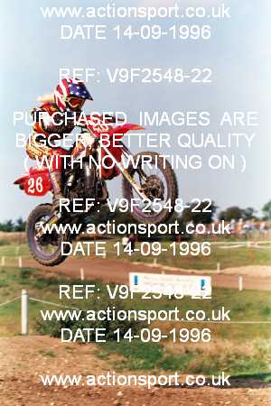 Photo: V9F2548-22 ActionSport Photography 14/09/1996 BSMA UK Schoolgirl Championship - Elsworth _3_80s #26