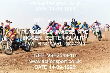 Photo: V9F2549-10 ActionSport Photography 14/09/1996 BSMA UK Schoolgirl Championship - Elsworth _4_100s #9990