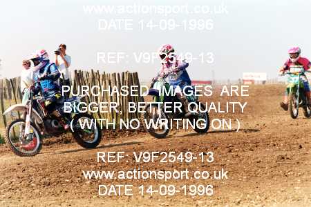 Photo: V9F2549-13 ActionSport Photography 14/09/1996 BSMA UK Schoolgirl Championship - Elsworth _4_100s #11