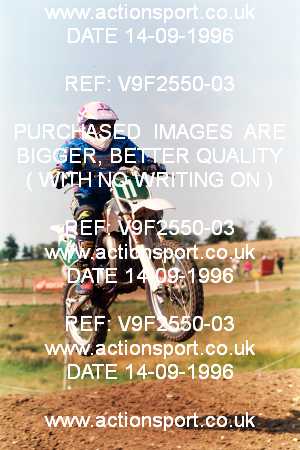Photo: V9F2550-03 ActionSport Photography 14/09/1996 BSMA UK Schoolgirl Championship - Elsworth _4_100s #11