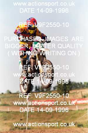 Photo: V9F2550-10 ActionSport Photography 14/09/1996 BSMA UK Schoolgirl Championship - Elsworth _4_100s #4