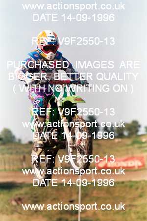 Photo: V9F2550-13 ActionSport Photography 14/09/1996 BSMA UK Schoolgirl Championship - Elsworth _4_100s #21
