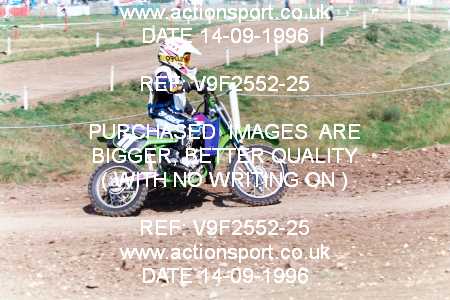 Photo: V9F2552-25 ActionSport Photography 14/09/1996 BSMA UK Schoolgirl Championship - Elsworth _2_Juniors #11
