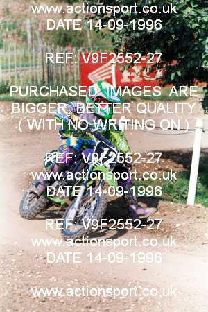 Photo: V9F2552-27 ActionSport Photography 14/09/1996 BSMA UK Schoolgirl Championship - Elsworth _2_Juniors #12