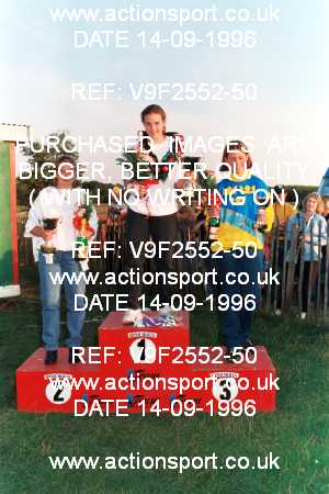 Photo: V9F2552-50 ActionSport Photography 14/09/1996 BSMA UK Schoolgirl Championship - Elsworth _7_Groups_Podiums #2