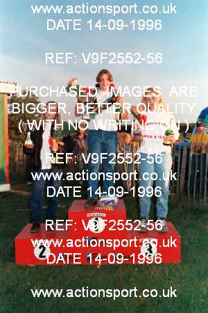 Photo: V9F2552-56 ActionSport Photography 14/09/1996 BSMA UK Schoolgirl Championship - Elsworth _7_Groups_Podiums #2