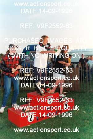 Photo: V9F2552-63 ActionSport Photography 14/09/1996 BSMA UK Schoolgirl Championship - Elsworth _7_Groups_Podiums #2