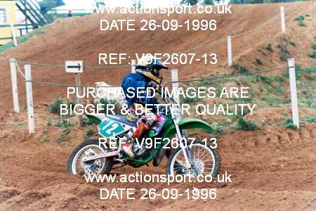 Photo: V9F2607-13 ActionSport Photography 28/09/1996 BSMA Team Event East Kent SSC - Wildtracks  _3_100s #72