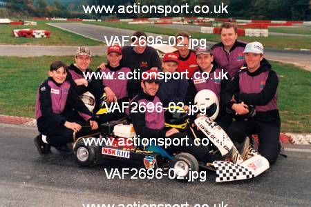 Photo: VAF2696-02 ActionSport Photography 17/10/1996 Spa Francorchamps Kart Sprint Meeting _0_Teams-People #54