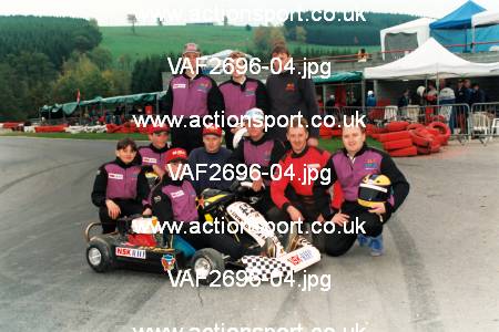 Photo: VAF2696-04 ActionSport Photography 17/10/1996 Spa Francorchamps Kart Sprint Meeting _0_Teams-People #54